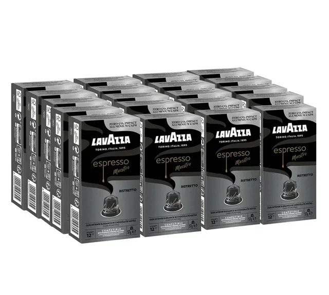200 Capsule Ristretto Compatibili Nespresso* Original per Professionisti - LAVAZZA