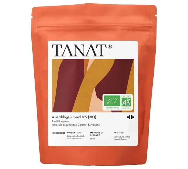200 g - Caffè in Grani - Miscela 189 Bio - TANAT