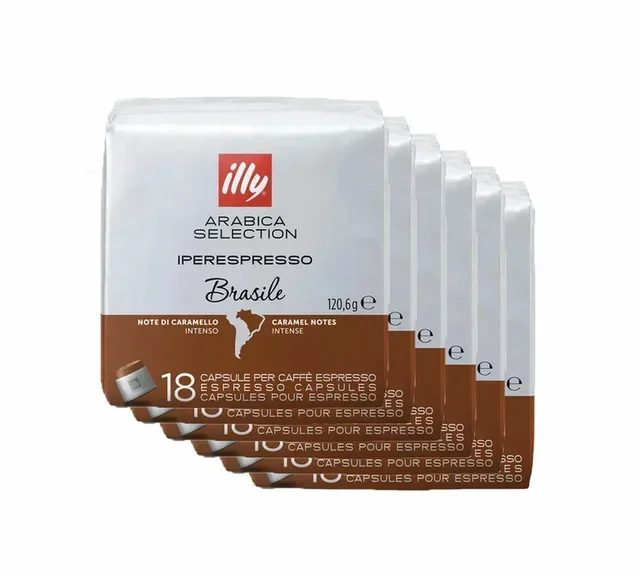 216 Iperespresso Capsules Arabica Selection Brazil - Illy