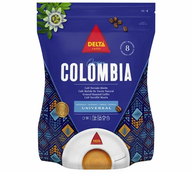 220 g - őrölt kávé - Kolumbia - DELTA CAFÉS