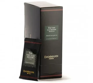 24 mint green tea sachets professional - DAMMAN FRÈRES