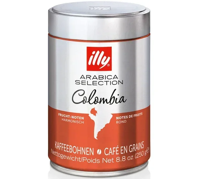 250 g - Café em grão - Arábica Seleção Colômbia - ILLY