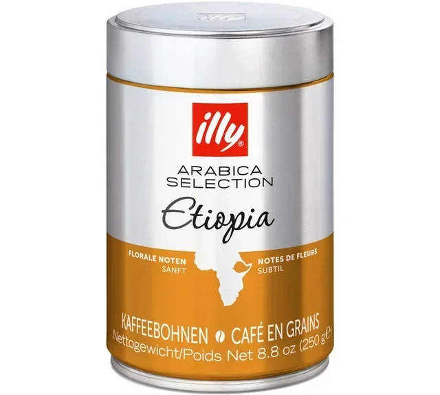 250 g Kaffeebohnen - Arabica Selection Äthiopien von ILLY