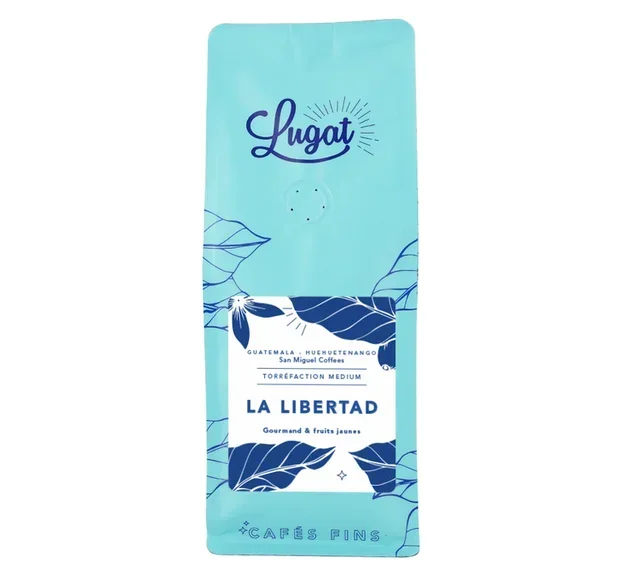 250 g – LUGAT szemes kávé – Guatemala, La Libertad