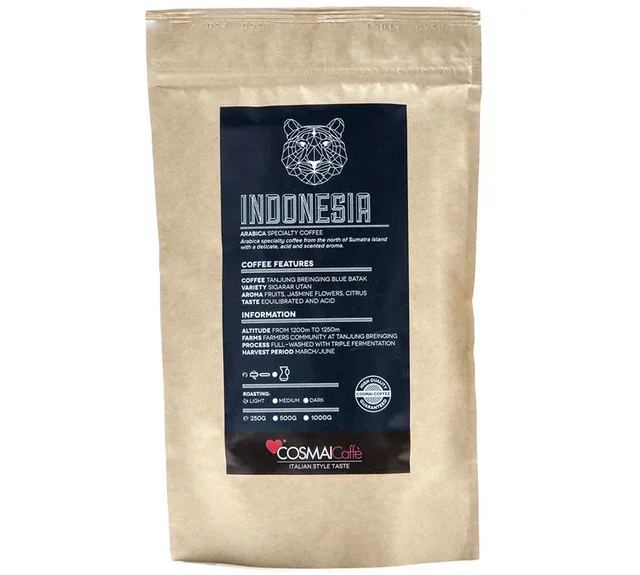 250 g - Coffee beans - Specialty Indonesia - COSMAI CAFFÈ