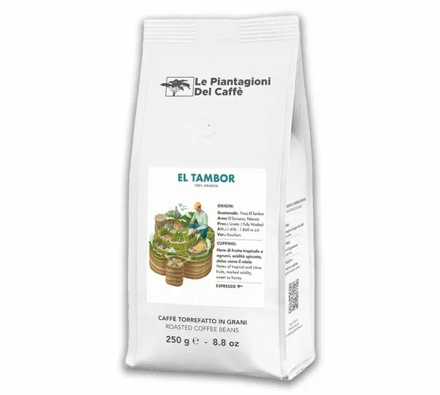 250 g - Szemes Kávé - El Tambor - LE PIANTAGIONI DEL CAFFÈ