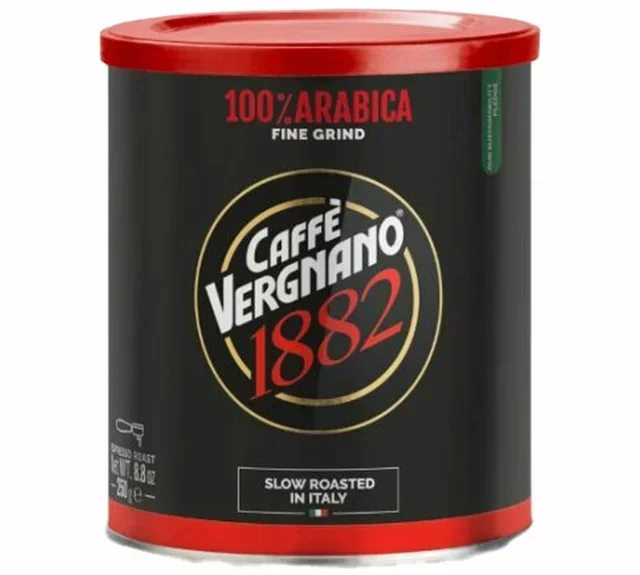 250 γρ. – Αλεσμένος καφές 100% Arabica – CAFFÈ VERGNANO