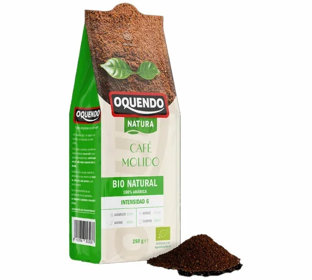 OQUENDO – Βιολογικός αλεσμένος καφές 100% Arabica – 250g