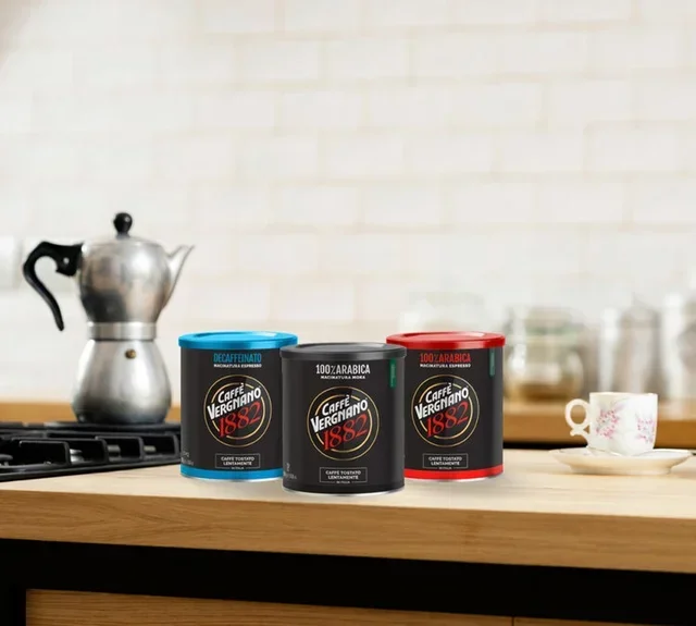 250 γρ. – Αλεσμένος καφές – 1882 Décaffeinato – CAFFÈ VERGNANO