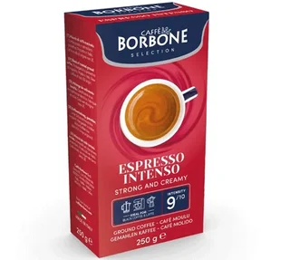 250 г - Смляно Кафе - Смес Espresso Intenso - CAFFÈ BORBONE