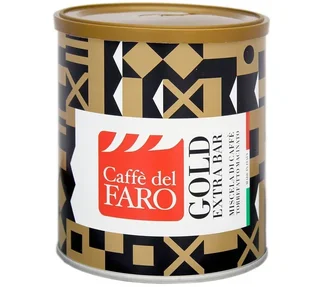 250 g - Ground Coffee Gold Extra Bar - CAFFÈ DEL FARO