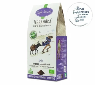 250 g - őrölt kávé Inès Bio - TERRAMOKA