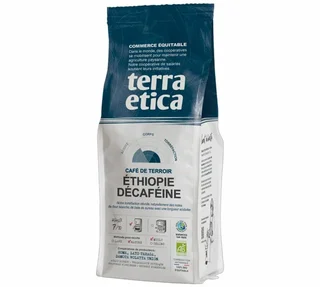 250 g - Organic Decaf Ethiopia Ground Coffee - TERRA ETICA