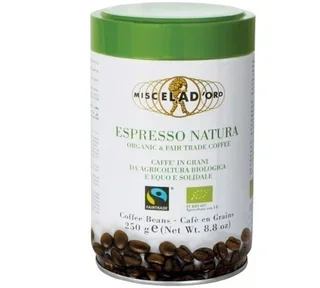 250 g - Organic Ground Coffee - Natura Blend - MISCELA D'ORO