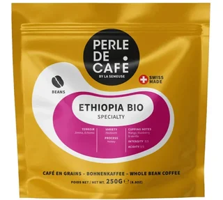 250 g - Café en grano - Etiopía Bio - PERLE DE CAFÉ