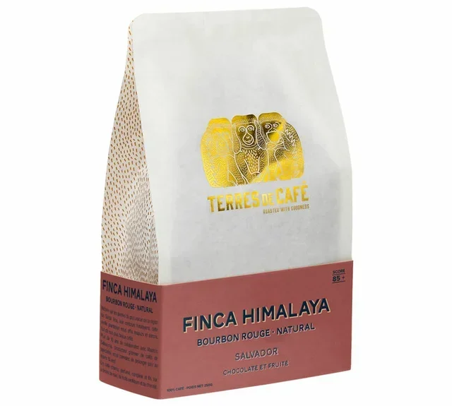 250 g - Whole Bean Coffee - Himalaya Bourbon Rouge - TERRES DE CAFÉ