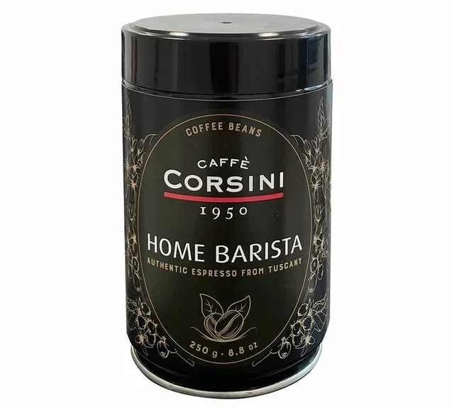 250 g - Whole Bean Coffee - Home Barista Metal Tin - CORSINI