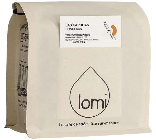 250 g - Whole Bean Coffee - Honduras Las Capucas Organic - CAFÉ LOMI