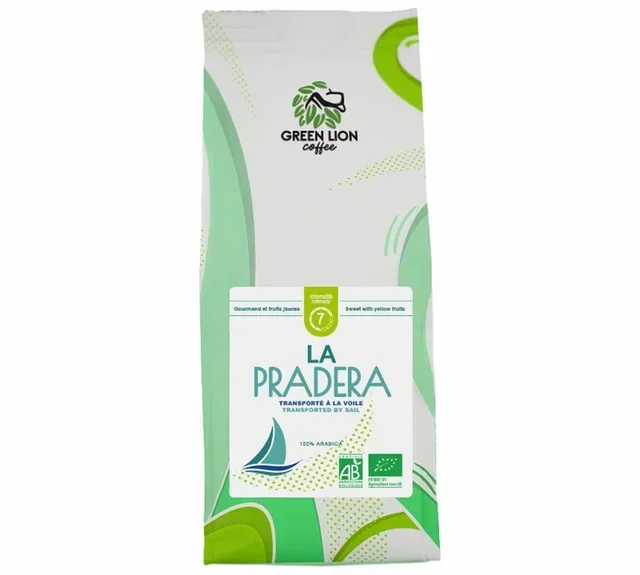 250 g - Whole Bean Coffee - La Pradera Bio - GREEN LION COFFEE