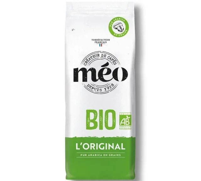 250 g - Caffè in grani Classico Bio - CAFÉS MÉO