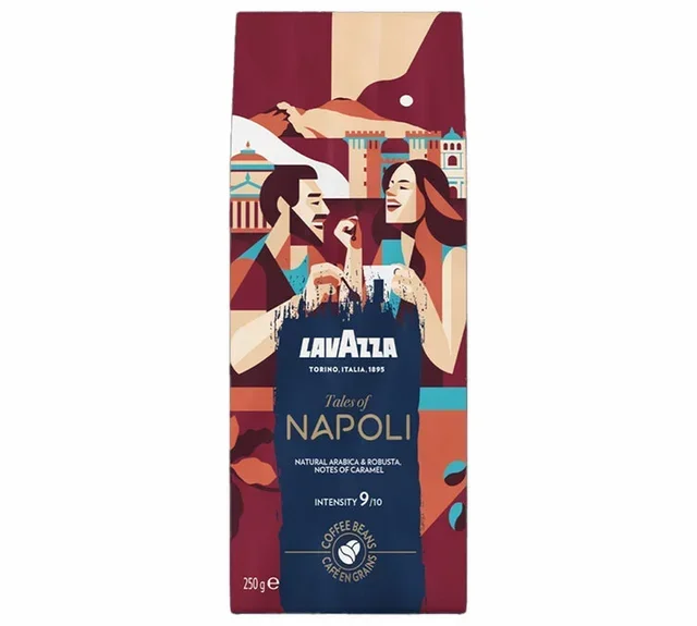 250 g - Whole Bean Coffee - Tales of Napoli - LAVAZZA