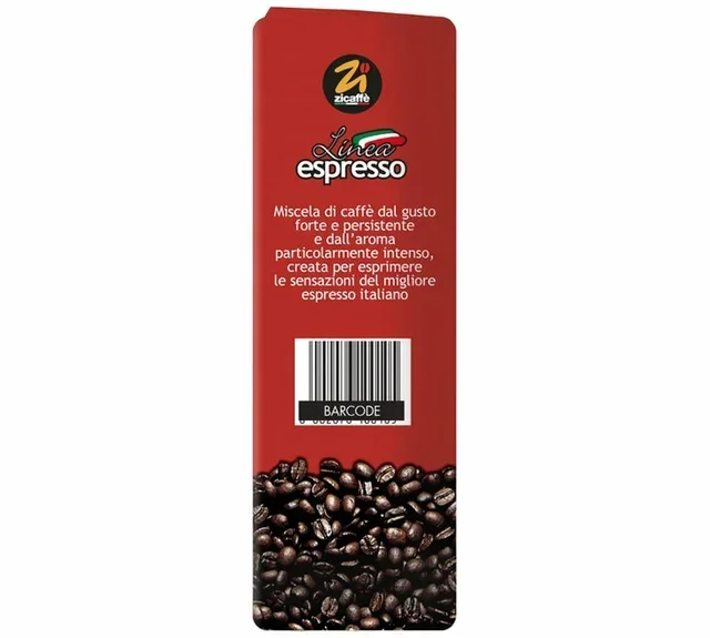250 g - ZICAFFÈ Linea Espresso Whole Bean Coffee