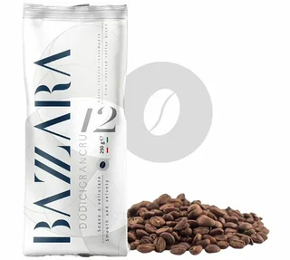 250g Caffè in Grani BAZZARA Dodicigrancru 100% Arabica