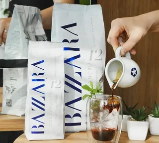 250g Caffè in Grani BAZZARA Dodicigrancru 100% Arabica