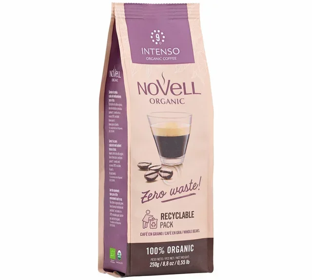 Kaffebönor Intenso Bio 250 g - CAFÉS NOVELL
