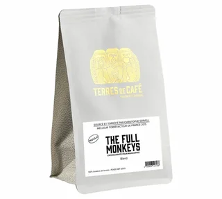 250g Ground Coffee - The Full Monkeys - TERRES DE CAFÉ &amp;