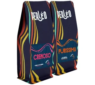2kg Bundle - Cremoso Purissima Dark Roast Whole Bean Coffee - PERLÉO