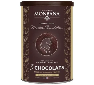 3-Chocolate Powder Chocolate - Bulk 175 g - MONBANA