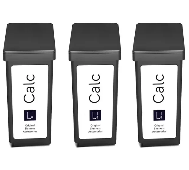3 cartuchos descalcificantes compatíveis com EQ900+ - SIEMENS