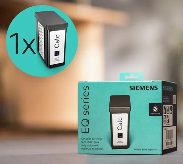 3 cartuchos descalcificantes compatíveis com EQ900+ - SIEMENS