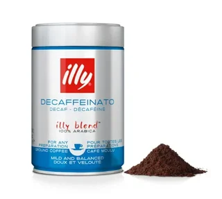 3 Kg Café Moído Descafeinado Illy para Profissionais