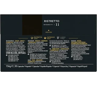 30 kapsułek kompatybilnych Nespresso* Original Ristretto - L'OR ESPRESSO