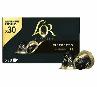 30 kapsułek kompatybilnych Nespresso* Original Ristretto - L'OR ESPRESSO