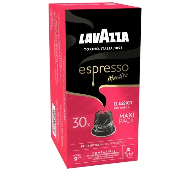 30 kapsułek kompatybilnych z Nespresso* Original Maestro Classico - LAVAZZA