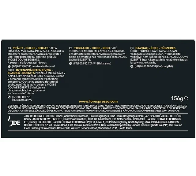 30 Nespresso* Original Kompatible Kapseln Supremo - L'OR ESPRESSO