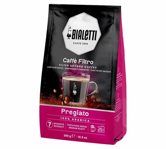 Καφές BIALETTI Pregiato 300γρ - Αλεσμένος για Φίλτρο