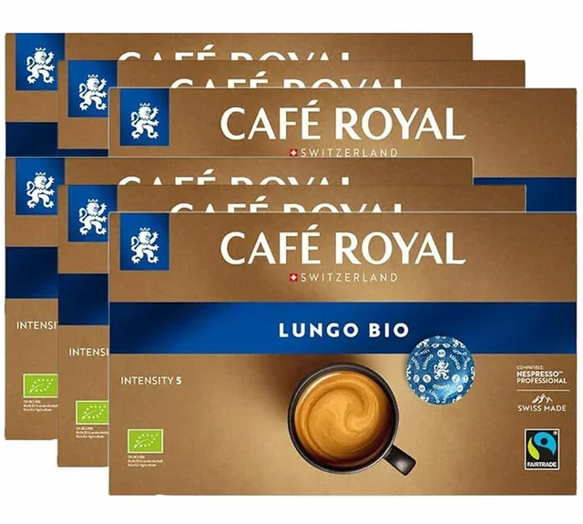 300 st Café Royal Lungo Bio-kapslar för Nespresso* Pro - Fairtrade