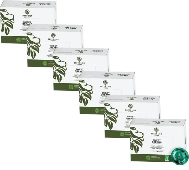 300 Sweet Dreams Organic Capsules for Nespresso* Pro – GREEN LION COFFEE