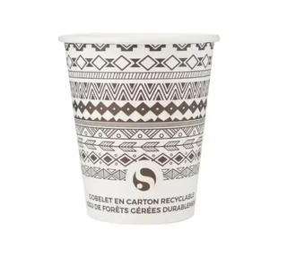 Συσκευασία 3000 χάρτινων ποτηριών Etnyk - 20 cl - SEGI