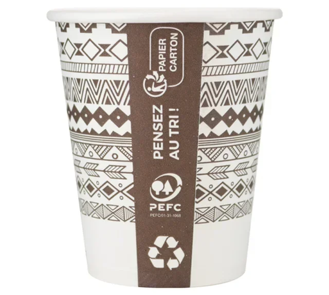 3000x Etnyk Paper Cups - 20cl - SEGI - Vending Machine Compatible