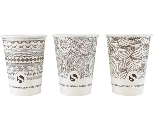 Συσκευασία 3000 χάρτινων ποτηριών Etnyk - 20 cl - SEGI