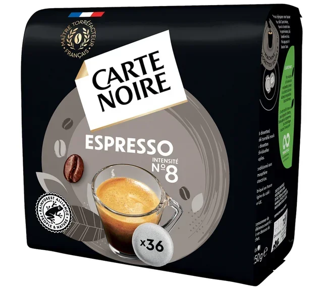 36 cápsulas blandas N°8 Espresso Classic - CARTE NOIRE