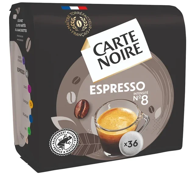 36 μαλακές κάψουλες N°8 Espresso Classic - CARTE NOIRE