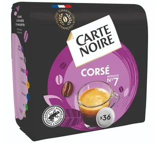 36 μαλακές κάψουλες αρ. 7 Έντονος - CARTE NOIRE