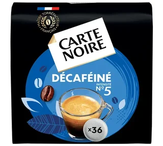 36 cápsulas blandas nº5 Descafeinado - CARTE NOIRE