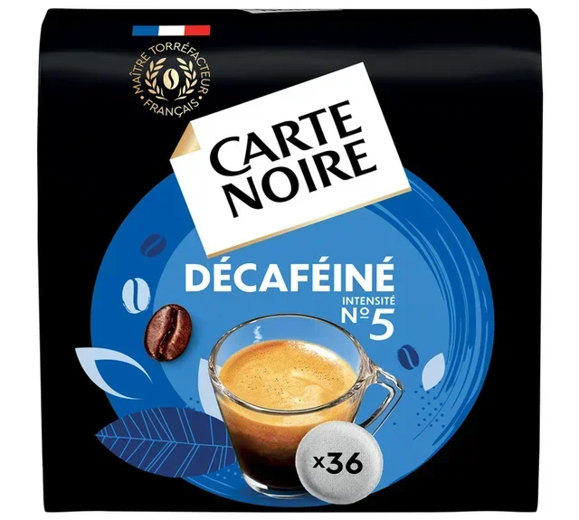 36 μαλακές κάψουλες αρ. 5 Χωρίς καφεΐνη - CARTE NOIRE